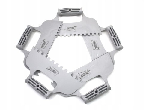 Szpachla ABS do kleju i zapraw 250 mm ząb10x10 mm Instar 0957-10 Szpachla ABS do kleju i zapraw 250 mm ząb10x10 mm Instar 0957-10