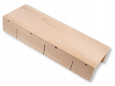 Drewniana skrzynka uciosowa do cięcia 450x110 mm kąt 45-90° Instar 29220