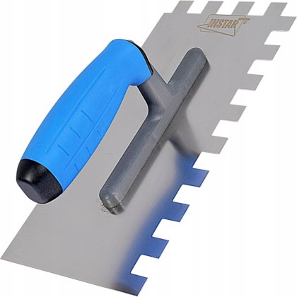 PACA NIERDZEWNA ZĘBATA 270 MM ZĄB 10x10 MM UCHWYT GUMOWY INSTAR 7821