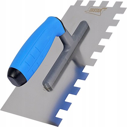 PACA NIERDZEWNA ZĘBATA 270 MM ZĄB 15x15 MM UCHWYT GUMOWY INSTAR 7825