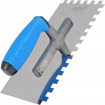 PACA NIERDZEWNA ZĘBATA 270 MM ZĄB 8x8 MM UCHWYT GUMOWY INSTAR 7828