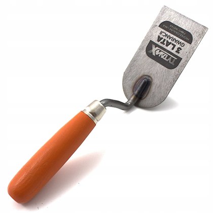 Kielnia sztukatorska stal szlifowana TYTANX 60 mm uchwyt drewn. Instar 0835