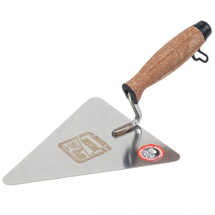 Kielnia trójkątna nierdzewna Nature 180 mm uchwyt korek Instar 1205K