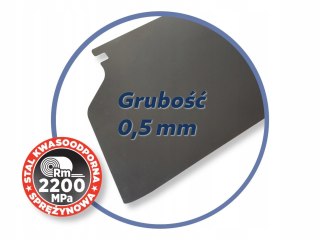 OSTRZE WYMIENNE DO SZPACHLI TYTANX 250 MM GRUBOŚĆ 0,5 MM NÓŻ INSTAR 4834