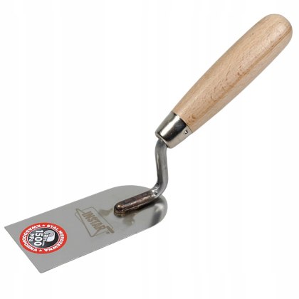 Kielnia sztukatorska nierdzewna 50 mm łopatka uchwyt drewniany Instar 0700