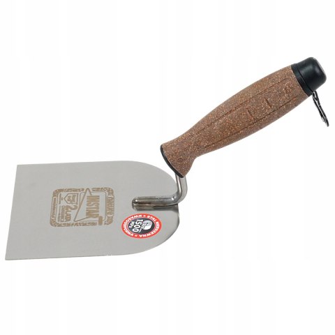 Kielnia sztukatorska nierdzewna nature 120 mm uchwyt korek Instar 1706K Kielnia sztukatorska nierdzewna nature 120 mm uchwyt korek Instar 1706K
