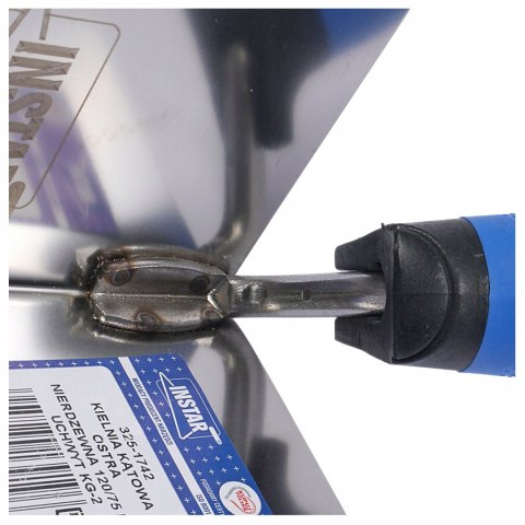 Kielnia kątowa nierdzewna ostra 120x75 mm wewnętrzna Instar 325-1742 Kielnia kątowa nierdzewna ostra 120x75 mm wewnętrzna Instar 325-1742