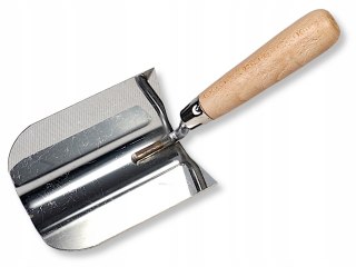 Kielnia wewnętrzna kątowa półokrągła 120 mm uchwyt drewniany Instar 0806