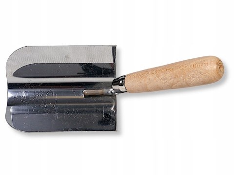 Kielnia wewnętrzna kątowa półokrągła 120 mm uchwyt drewniany Instar 0806