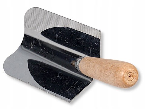 Kielnia wewnętrzna kątowa półokrągła 120 mm uchwyt drewniany Instar 0806