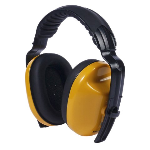 Nauszniki przeciwhałasowe 25 dB z tworzywa abs regulowane CE STAR 00-1530