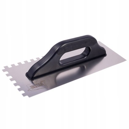 Paca nierdzewna 380 mm ząb 6x6 nowy zamknięty uchwyt z PS Instar 205-9306