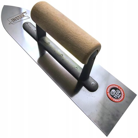 Paca ostra 320mm nierdzewna do wylewek uchwyt drewniany Instar 240-6300