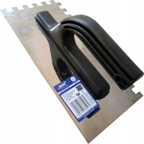 Paca polerowana 260x120 mm ząb 10x10 uchwyt żebrowany Instar 249-0110