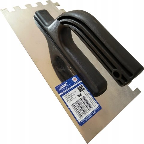 Paca polerowana 260x120 mm ząb 12x12 uchwyt żebrowany Instar 249-0112