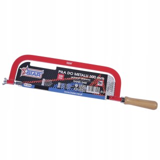 Piła do cięcia metalu 300mm rama stalowa 6x19mm uchwyt drew STAR 01-0702