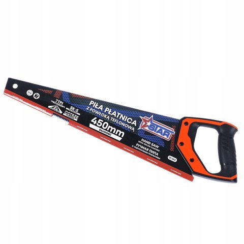 Piła płatnica 450 mm powłoka teflonowa 7 zębów na cal 7 TPI STAR 01-245
