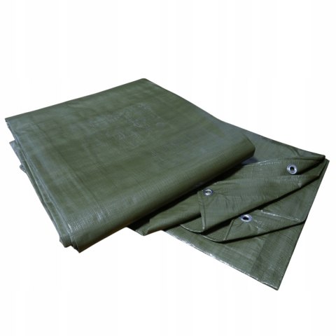 Plandeka zielona 3x4 m UV o gramaturze 120g/m2 wytrzymała STAR 0734 Plandeka zielona 3x4 m UV o gramaturze 120g/m2 wytrzymała STAR 0734