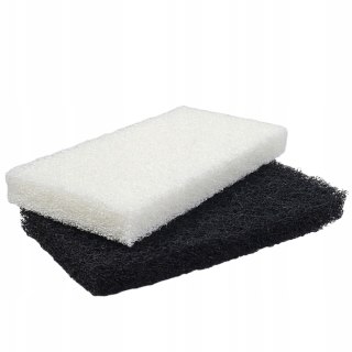 Zapas włóknina biała i czarna 250x120 mm miękka i twarda Instar 180-0025