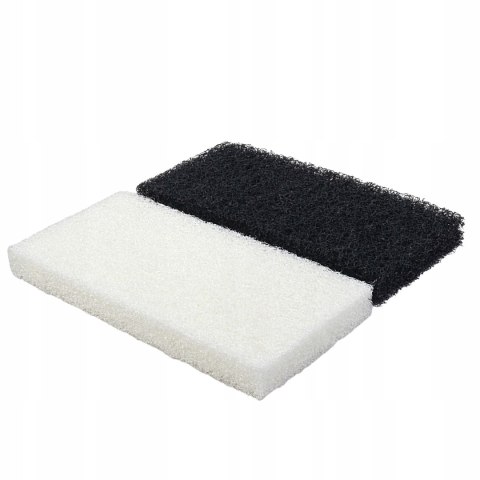 Zapas włóknina biała i czarna 250x120 mm miękka i twarda Instar 180-0025 Zapas włóknina biała i czarna 250x120 mm miękka i twarda Instar 180-0025