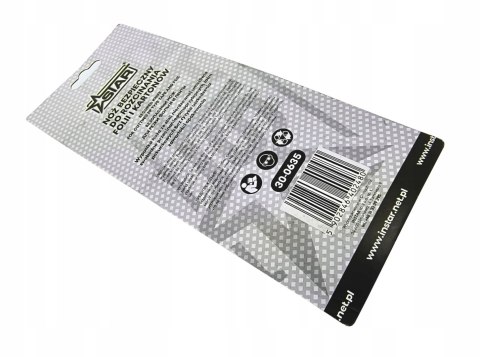 Bezpieczny nóż do rozcinania folii i taśm PP uchwyt z tworzywa STAR 30-0635