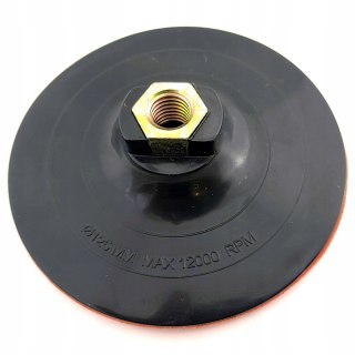 Dysk do szlifierki 125mm gwint M14 mocowanie papierów na rzep STAR 02-225