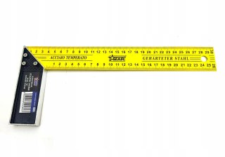 Kątownik stalowy 300mm uchwyt antypoślizgowy stal hartowana STAR 62-0678