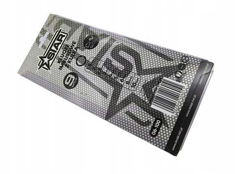 Klucze imbusowe z kulką komplet 9szt stal Cr-V uniwersalne STAR 06-100