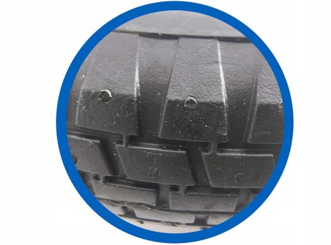 Kółko do taczki 2PR - 4.00-8 z niebieską felgą stalową i dętką STAR 03-1202