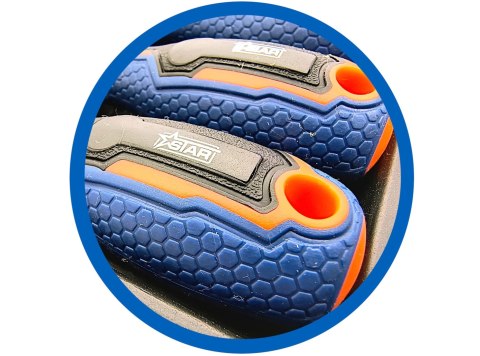 Komplet wkrętaków 7szt CR-V-płaskie i krzyżowe profesjonalne STAR 05-100