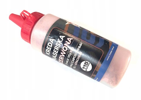 Kreda do trasowania 115g czerwona do dokładnego oznaczenia linii STAR 0649