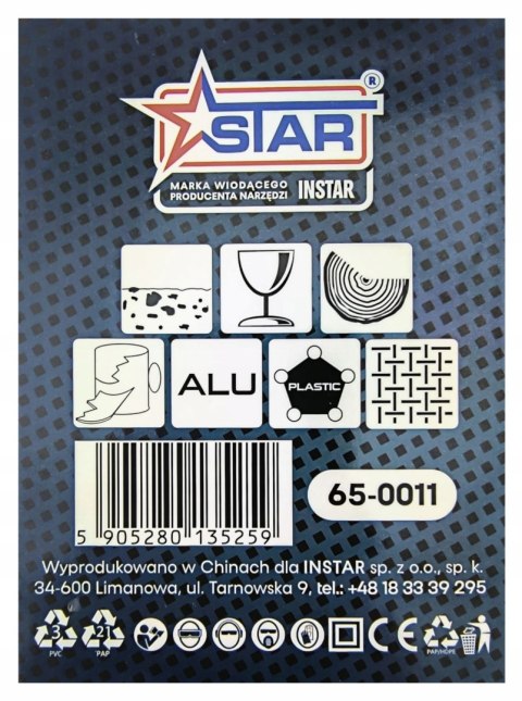 Marker permanentny czarny intensywny trwały uniwersalny STAR 65-0011