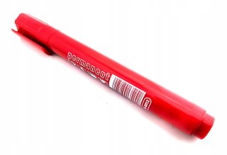 Marker permanentny czerwony intensywny trwały uniwersalny STAR 65-0012