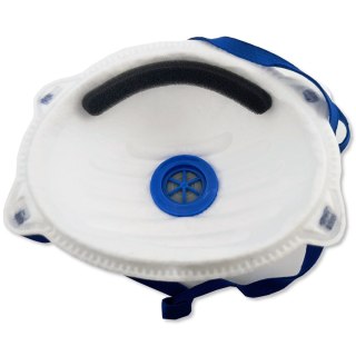 Maska przeciwpyłowa FFP2 z zaworkiem wydechowym elastyczna STAR 00-658