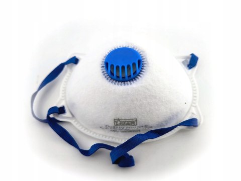 Maska przeciwpyłowa FFP2 z zaworkiem wydechowym elastyczna STAR 00-658