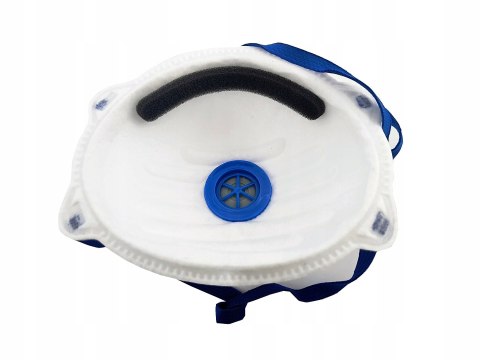 Maska przeciwpyłowa FFP2 z zaworkiem wydechowym elastyczna STAR 00-658