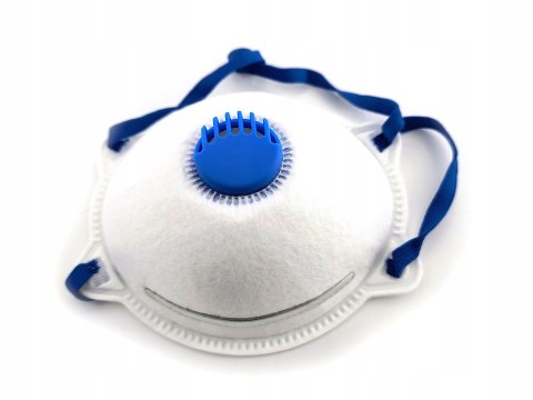 Maska przeciwpyłowa FFP2 z zaworkiem wydechowym elastyczna STAR 00-658