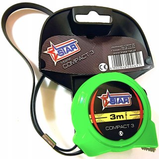 Miara zwijana 3m uniwersalna z automatyczną blokadą STAR COMPACT3
