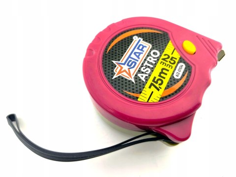 Miara zwijana ASTRO 7,5mx25mm trwała precyzyjna STAR 62-0104