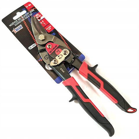 Nożyce do blachy 250mm lewe ze stali chromowo-molibdenowej STAR 30-1003