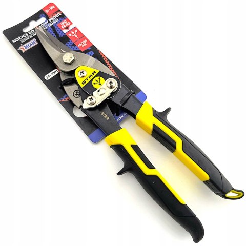 Nożyce do blachy 250mm proste ze stali chromowo-molibdenowej STAR 30-1001