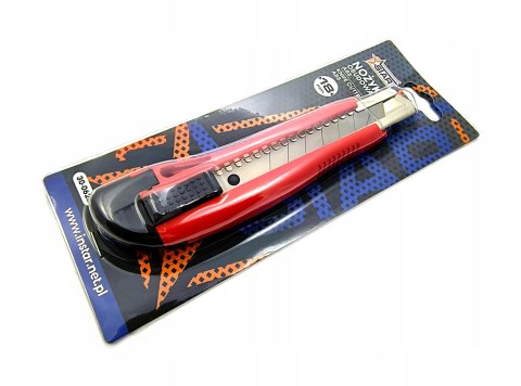 Nożyk 18 mm obudowa ABS segmentowy uniwersalny praktyczny STAR 30-0628