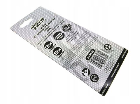 Nożyk abs soft sk-2 z ostrzem wymiennym 25 mm stalowy ostry STAR 30-0625