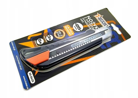 Nożyk abs soft sk-2 z ostrzem wymiennym 25 mm stalowy ostry STAR 30-0625