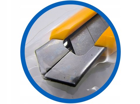 Nożyk do tapet wzmocniony 18mm segmentowy praktyczny STAR 30-0634