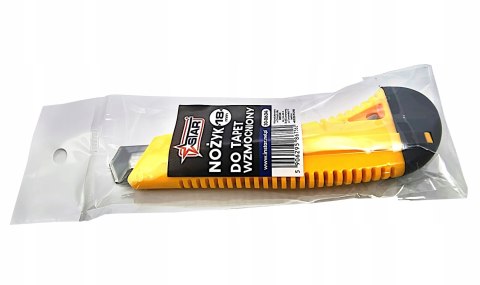 Nożyk do tapet wzmocniony 18mm segmentowy praktyczny STAR 30-0634