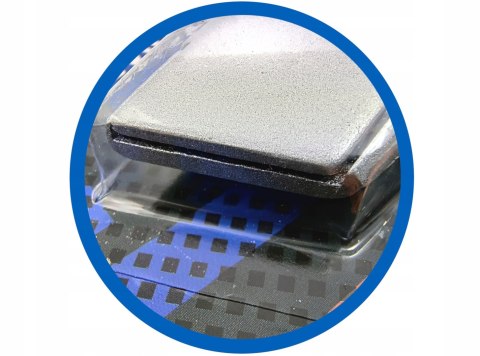 Nożyk do tapet z ostrzem trapezowym metalowa obudowa STAR 30-0639