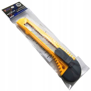 Nożyk z ostrzem łamanym 18mm segmentowy praktyczny STAR 30-0636