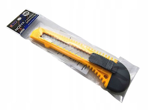 Nożyk z ostrzem łamanym 18mm segmentowy praktyczny STAR 30-0636