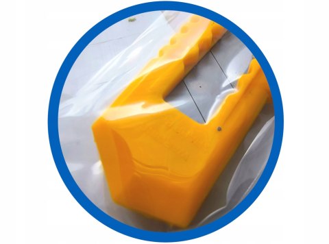 Nożyk z ostrzem łamanym 18mm segmentowy praktyczny STAR 30-0636